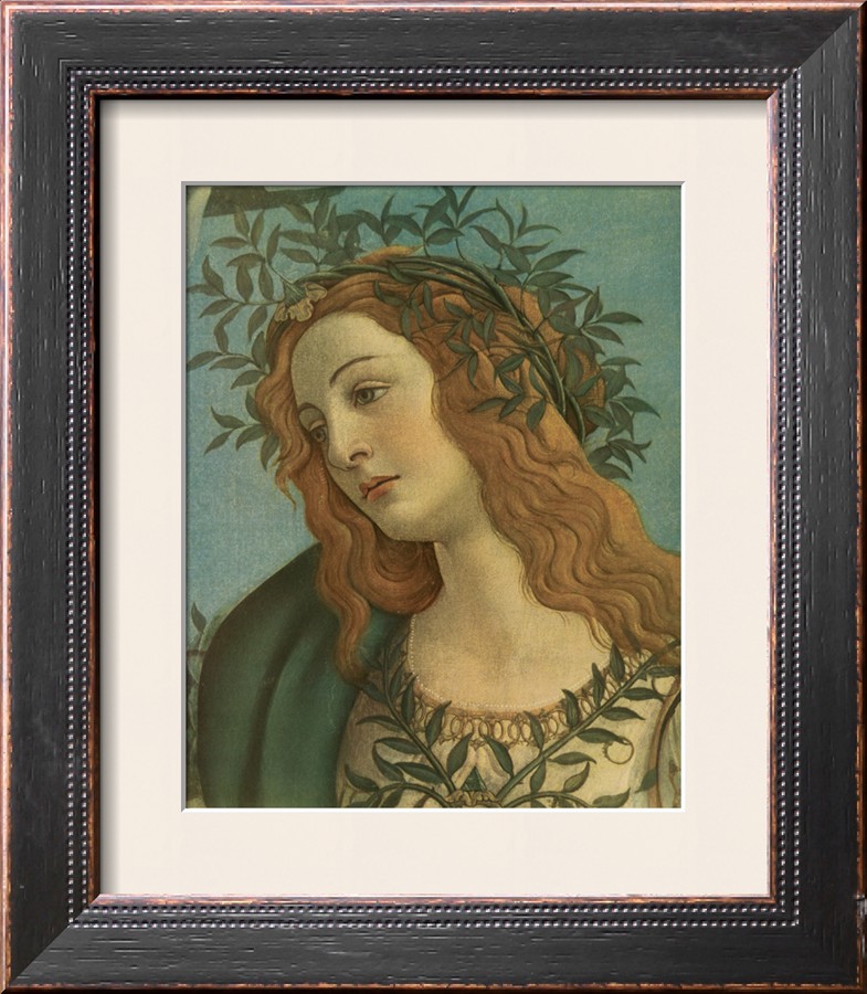 Minerva Detail By Sandro Botticelli